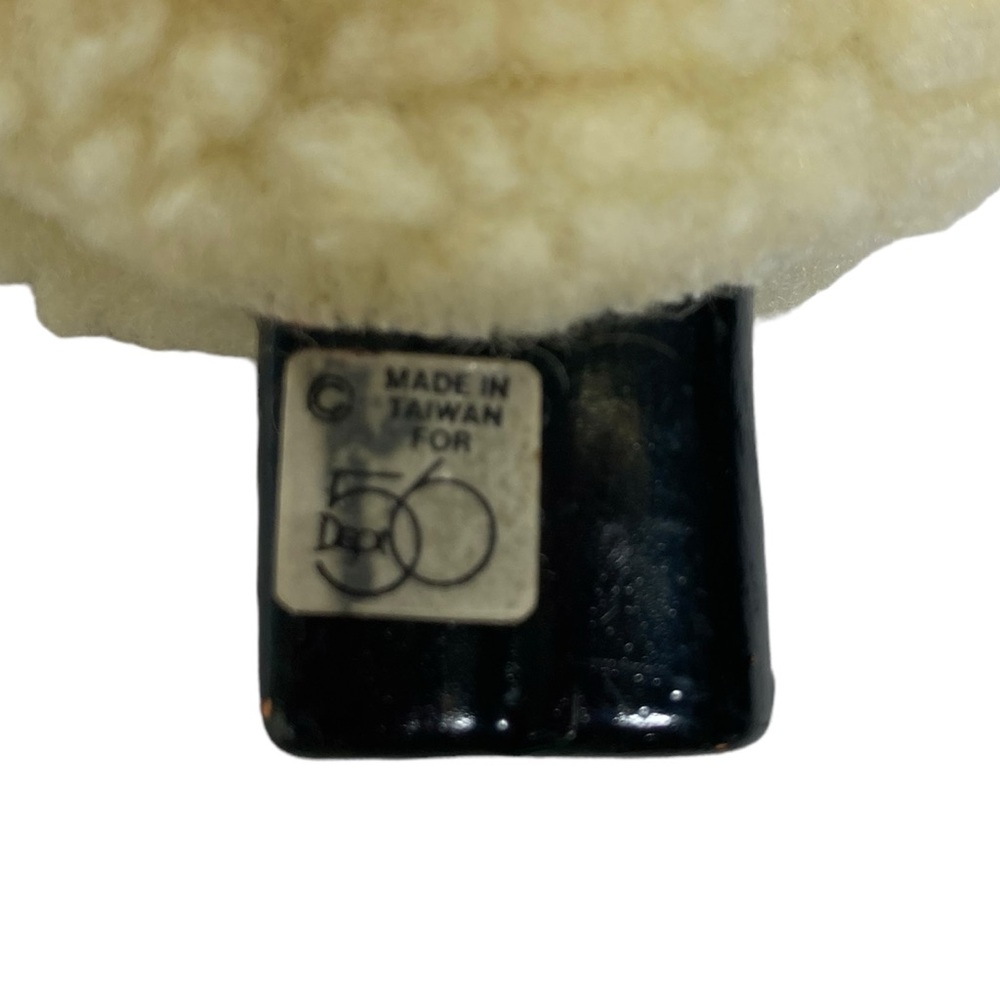 Dept 56 Le Mouton Joan Shane Design Wooly White‎ Sheep Lamb Christmas Ornament - Picture 3 of 6